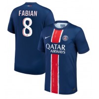 Maglia Calcio Paris Saint-Germain Fabian Ruiz #8 Prima Divisa 2024-25 Manica Corta